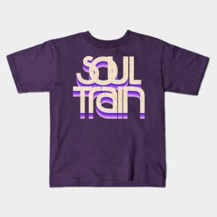 Soul Train Vintage Kids T-Shirt